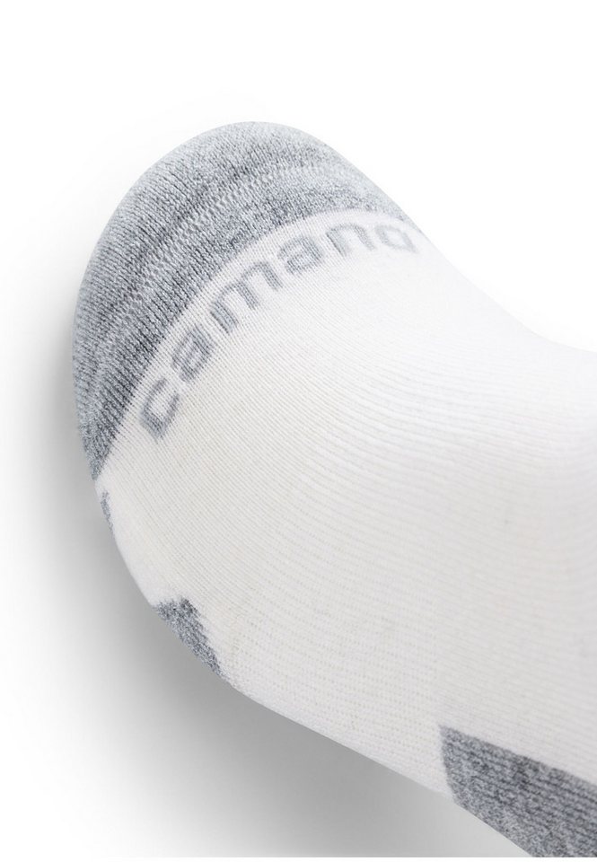 Camano Socken performance merino wool reflective 1er Pack 1er Pack Mesh-Belüftungfür perfektes Fußklima, mit Mittelfuß-Bogenhalt – Bild 3 von 3