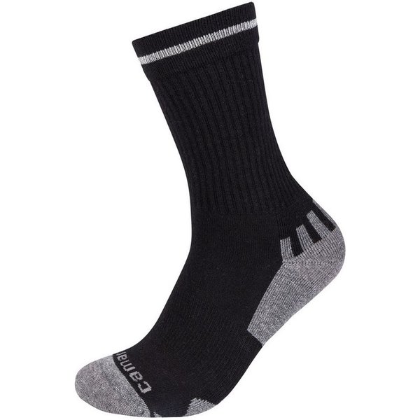 Camano Socken performance merino wool reflective 1er Pack 1er Pack Mesh-Belüftungfür perfektes Fußklima, mit Mittelfuß-Bogenhalt