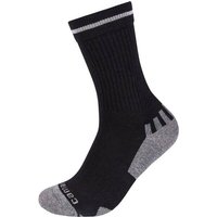CAMANO Socken performance merino wool reflective, Größe 35/38 in Schwarz