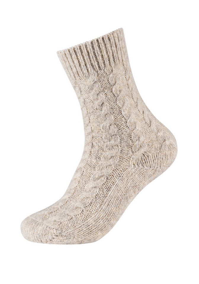 Camano Socken warm & cozy (2-Paar, 2 Paar) mit Zopfmuster – Bild 2 von 5