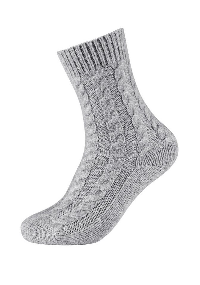 Camano Socken warm & cozy (2-Paar, 2 Paar) mit Zopfmuster – Bild 3 von 3