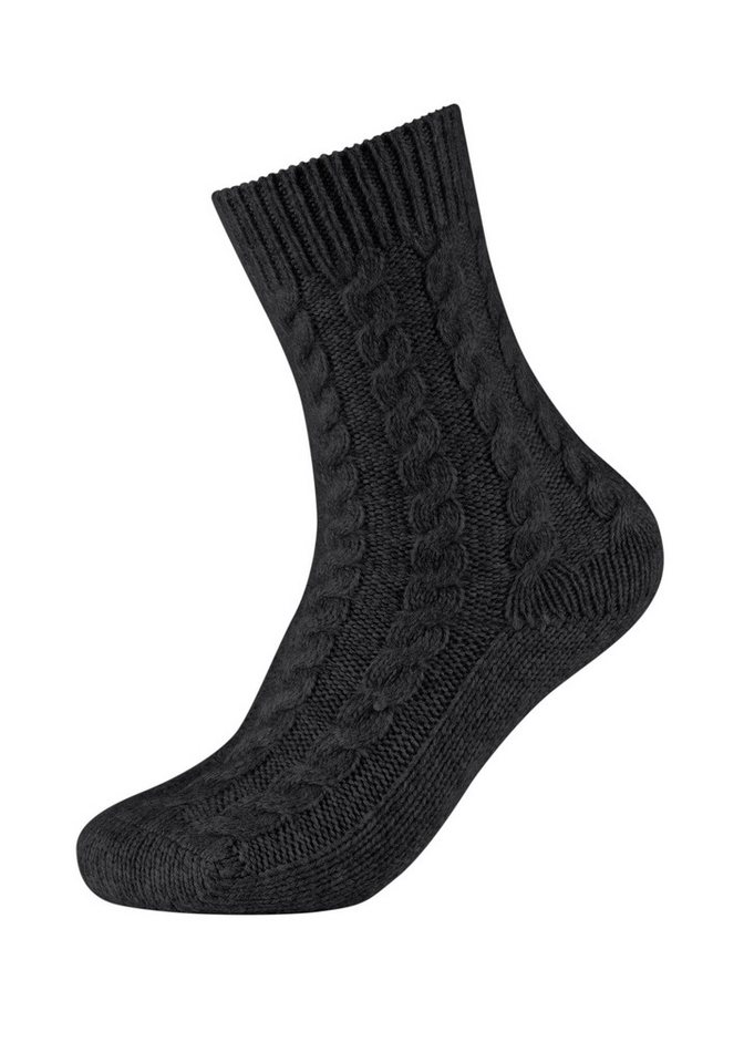 Camano Socken warm & cozy (2-Paar, 2 Paar) mit Zopfmuster – Bild 2 von 5