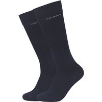CAMANO Camano Unisex Kniestrümpfe (Doppelpack), Größe 35-38 in Blau