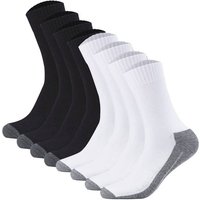 CAMANO Camano Unisex Socken - Pro Tex Function, einfarbig, 8er Pack, Größe 39-42 in Schwarz
