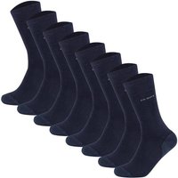 CAMANO Camano Unisex Socken - Walk Socks, einfarbig, 8er Pack, Größe 39-42 in Blau