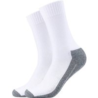 CAMANO Camano Unisex Sport Socken, Größe 35-38 in Schwarz