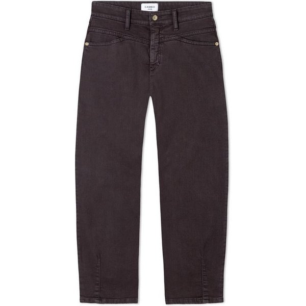 Cambio 5-Pocket-Jeans Elin dark chocolate