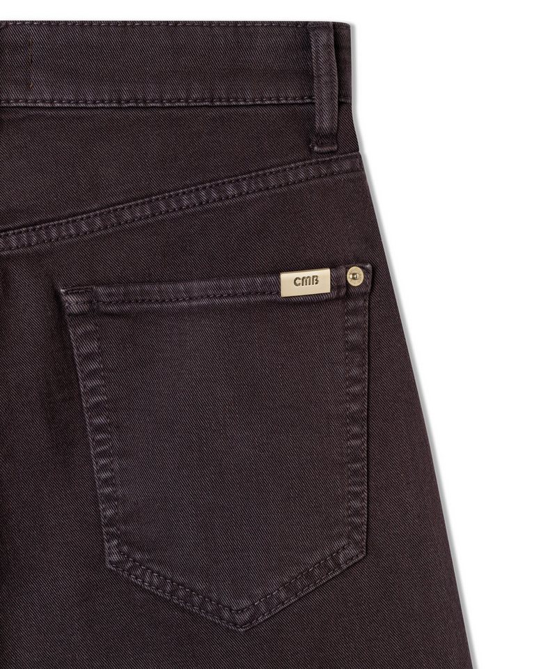 Cambio 5-Pocket-Jeans Elin dark chocolate – Bild 3 von 5