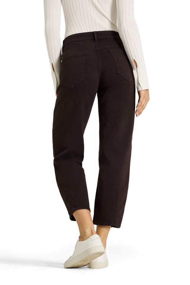 Cambio 5-Pocket-Jeans Elin dark chocolate – Bild 5 von 5