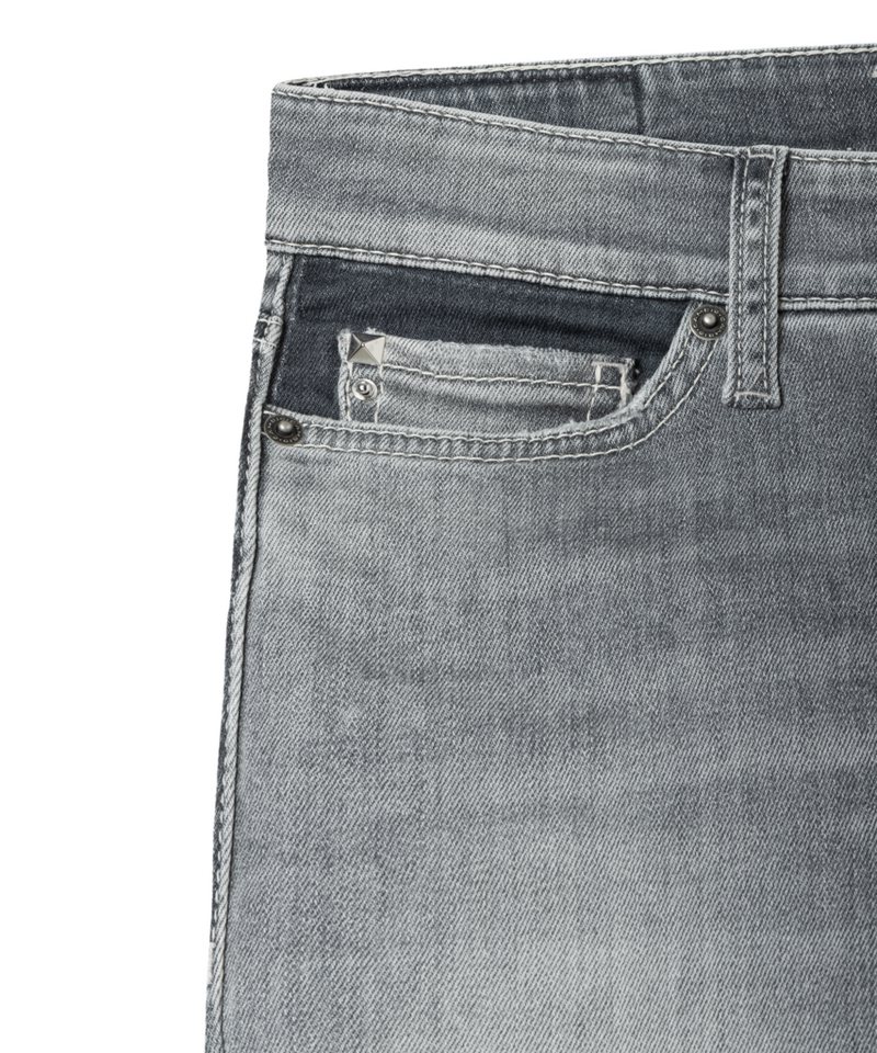 Cambio Slim-fit-Jeans grau – Bild 3 von 4