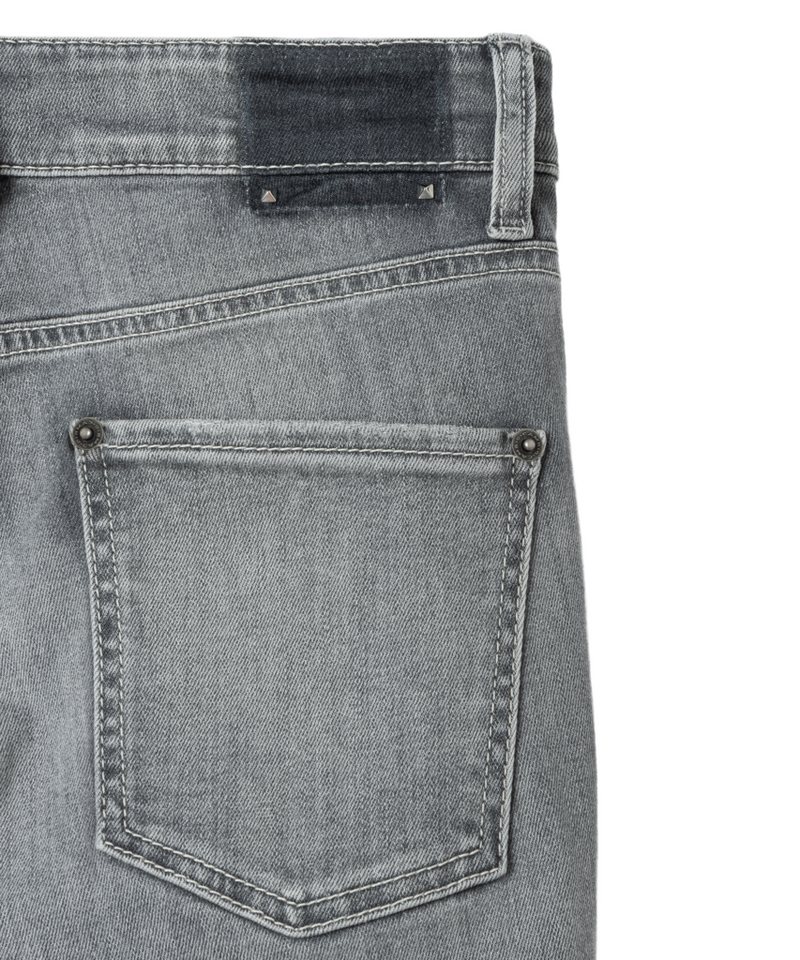 Cambio Slim-fit-Jeans grau – Bild 4 von 4