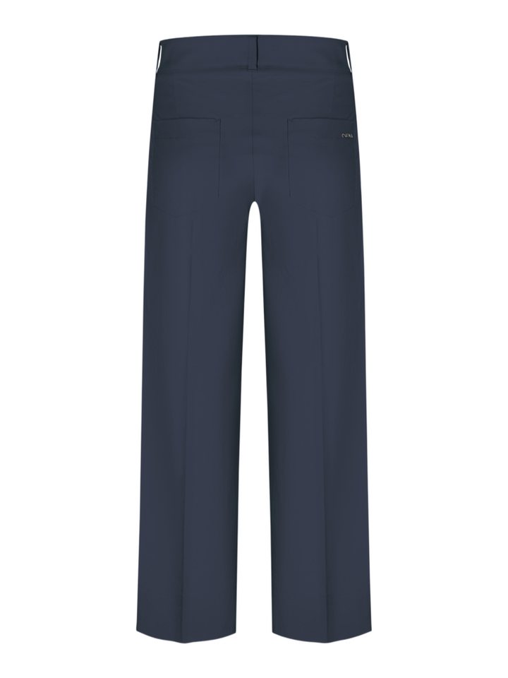 Cambio Stoffhose blau,Casual,Polyester,Unifarben,Gerade – Bild 2 von 2
