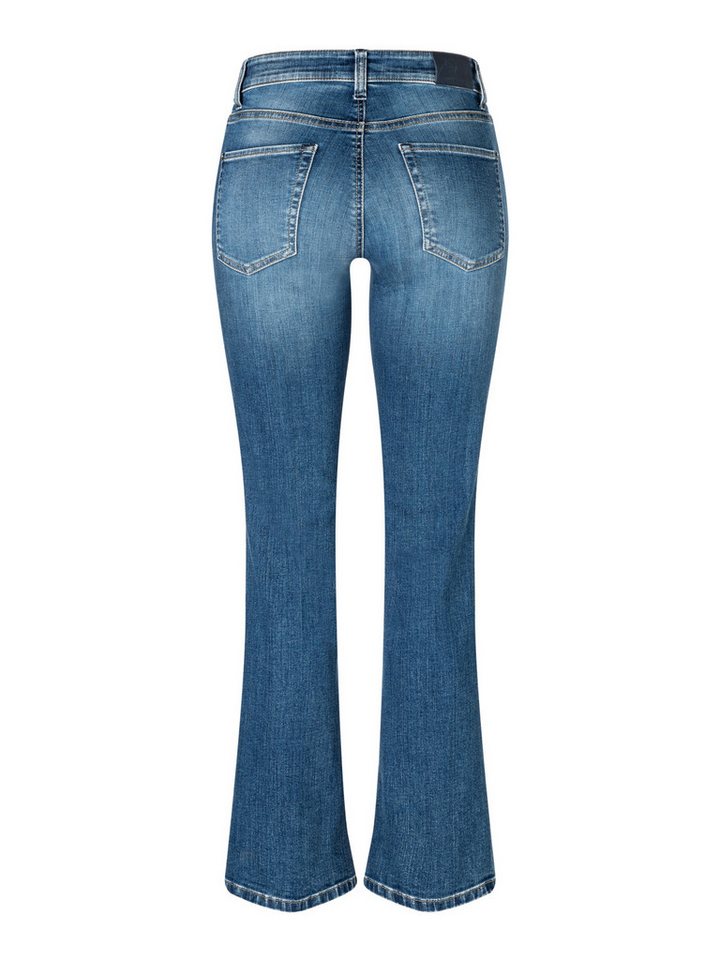 Cambio Stretch-Hose blau,Casual,Baumwolle,Unifarben,Bootcut,Mittel – Bild 2 von 2