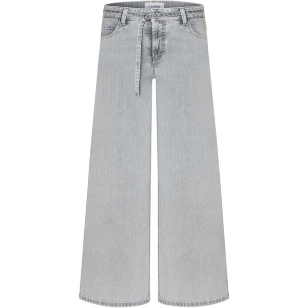 Cambio Stretch-Hose grau,Casual,Baumwolle,Unifarben,Weit