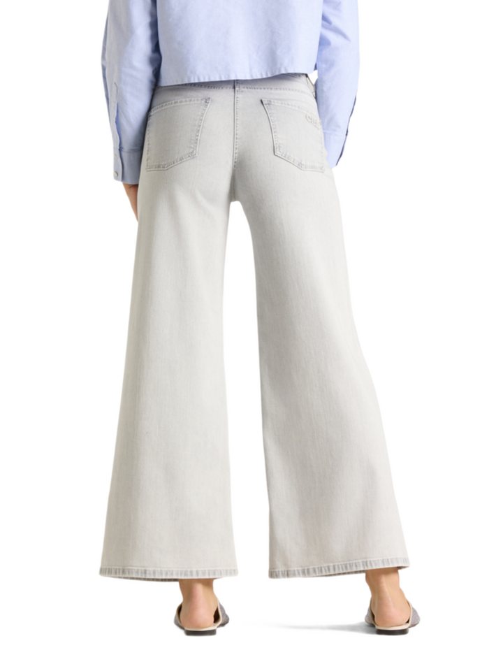 Cambio Stretch-Hose grau,Casual,Baumwolle,Unifarben,Weit – Bild 4 von 5