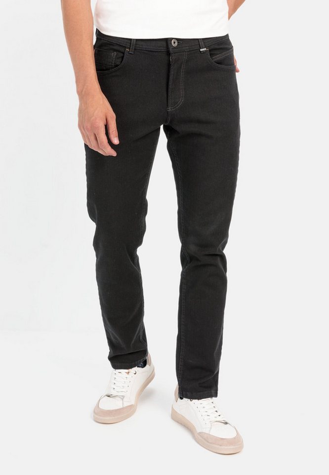 camel active 5-Pocket-Jeans 5-Pocket Jeans Forever Black Regular Fit – Bild 2 von 5