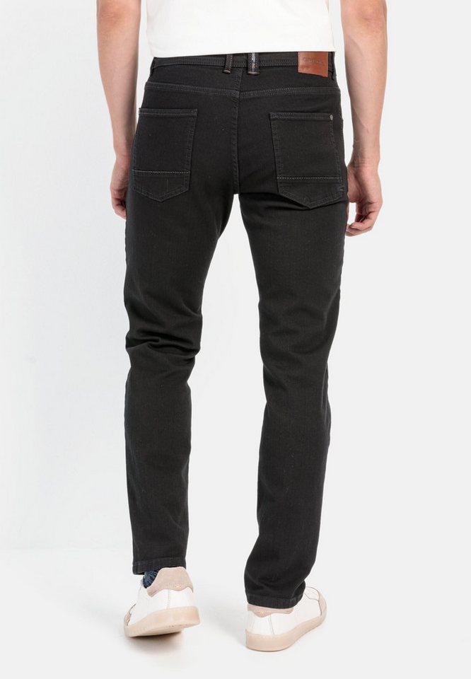 camel active 5-Pocket-Jeans 5-Pocket Jeans Forever Black Regular Fit – Bild 4 von 5