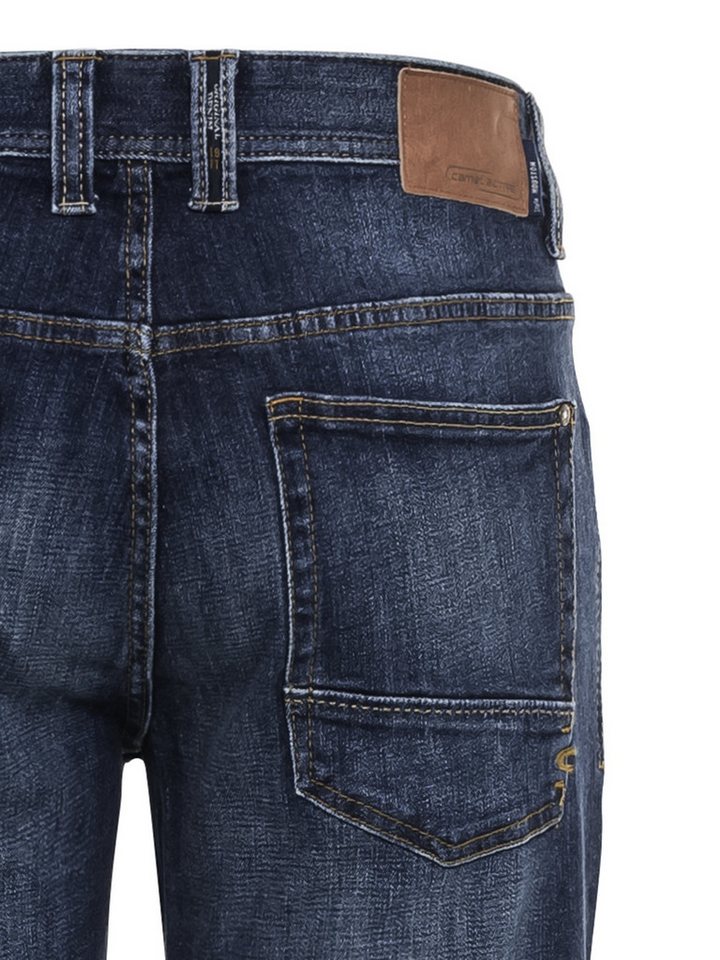 camel active 5-Pocket-Jeans blau,Casual,Baumwolle,Unifarben,Straight Leg – Bild 4 von 4