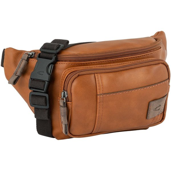 camel active Bauchtasche Laos, Unisex Gürteltasche, Crossbody-Bag mit praktischen Details