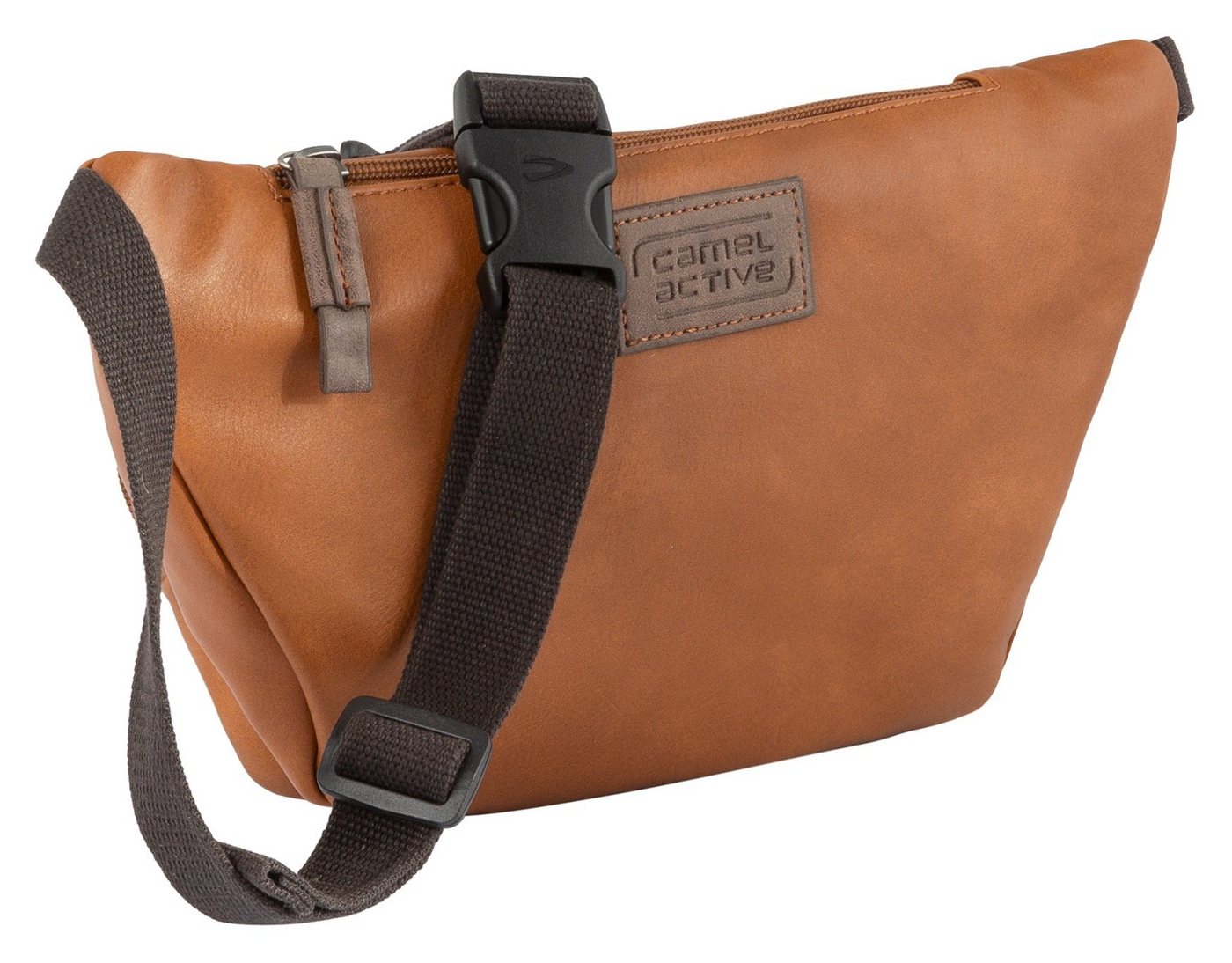 camel active Bauchtasche Laos, Unisex Gürteltasche, Crossbody-Bag mit praktischen Details – Bild 4 von 5