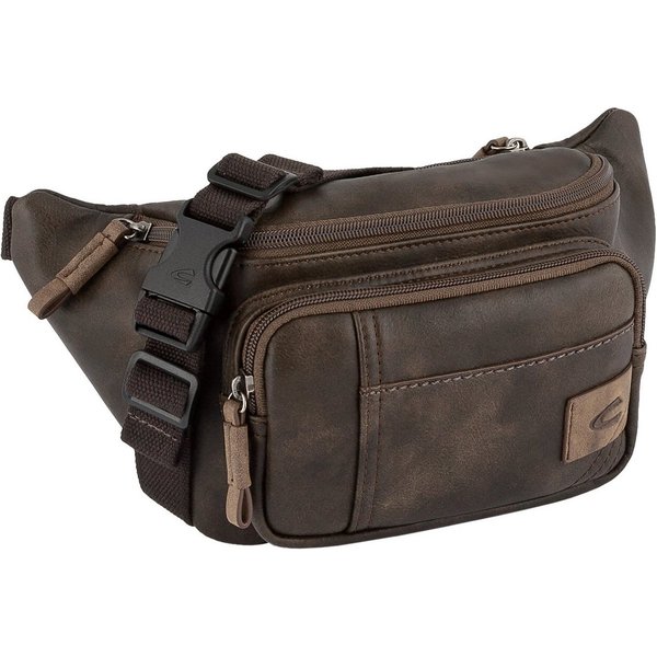 camel active Bauchtasche Laos, Unisex Gürteltasche, Crossbody-Bag mit praktischen Details