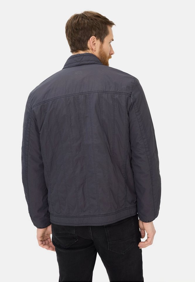 camel active Blouson mit Stehkragen Langarm Markenlogo – Bild 2 von 5