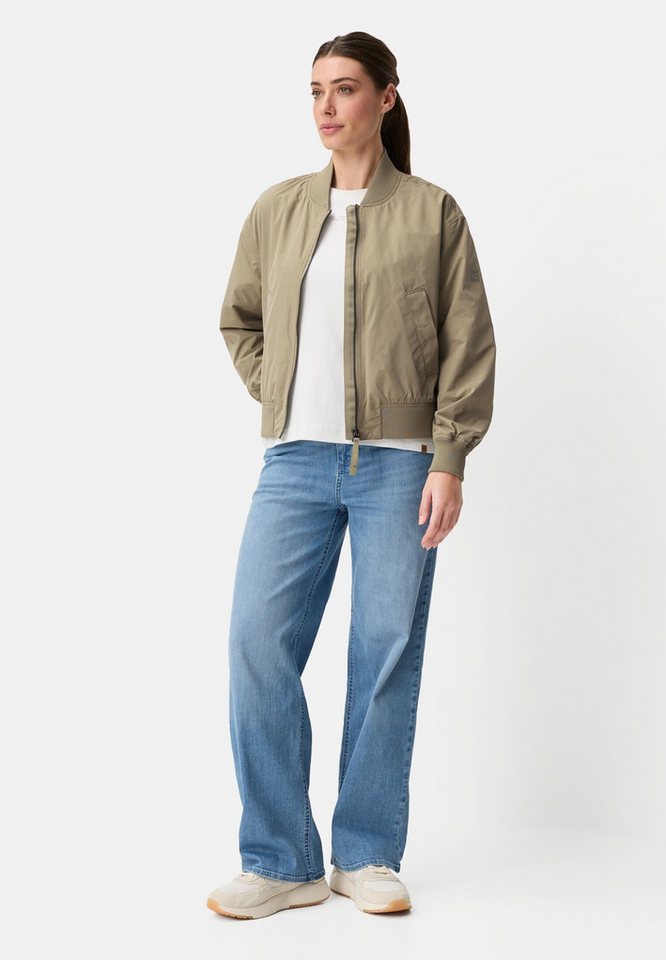 camel active Blouson mit Taschen Langarm Markenlabel – Bild 3 von 5