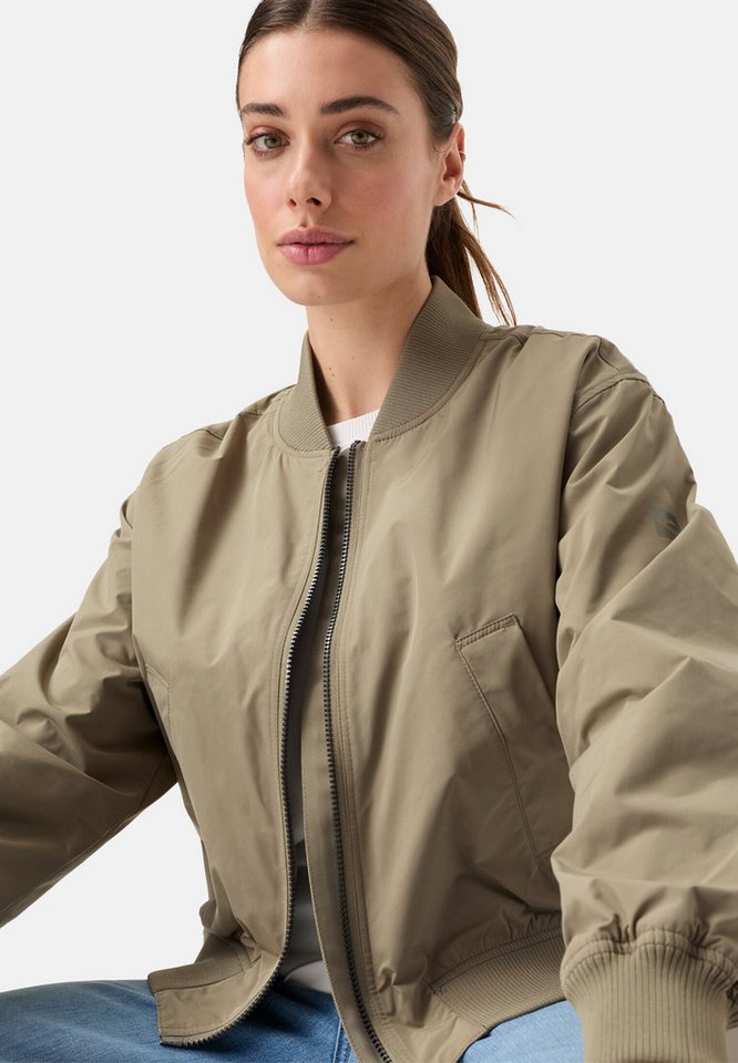 camel active Blouson mit Taschen Langarm Markenlabel – Bild 4 von 5
