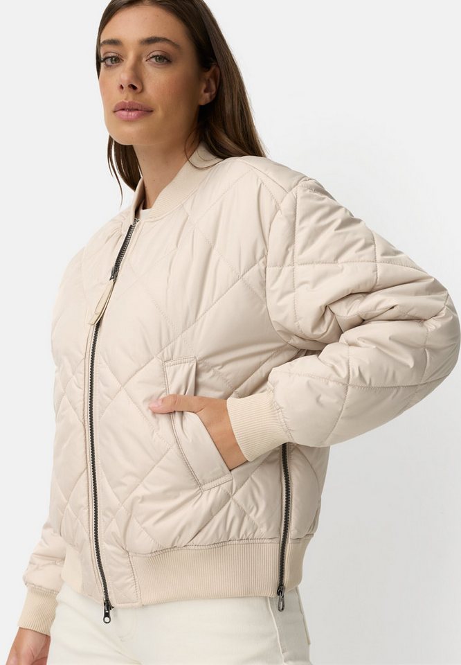 camel active Bomberjacke mit bedrucktem Futter Langarm – Bild 4 von 5