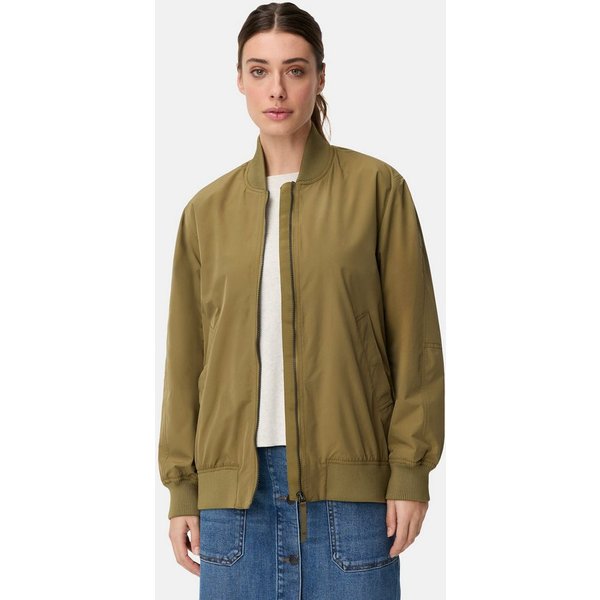 camel active Bomberjacke mit seitlichem Reißverschluss Langarm