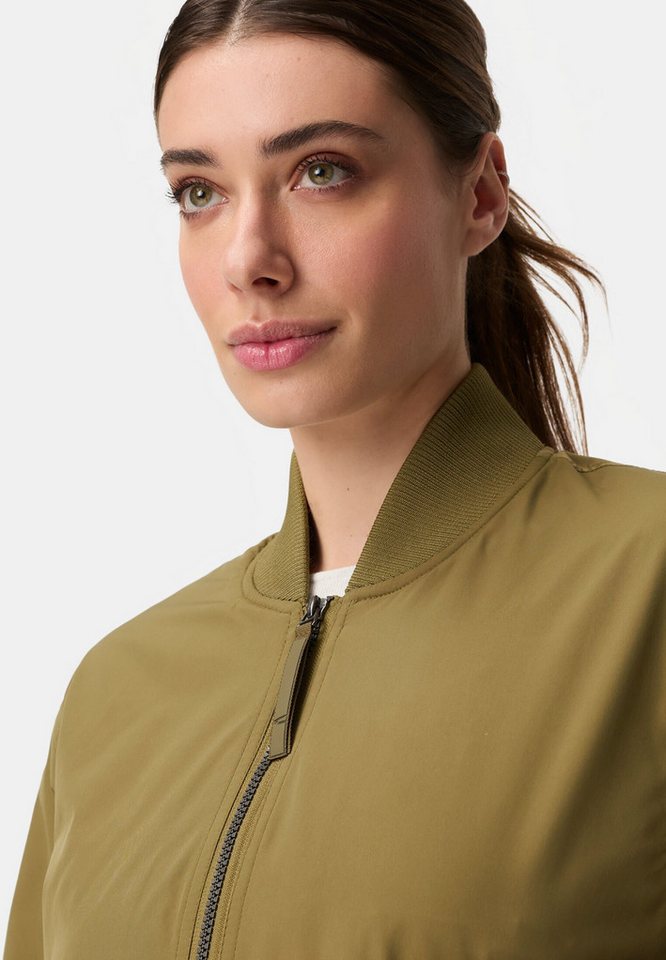 camel active Bomberjacke mit seitlichem Reißverschluss Langarm – Bild 5 von 5