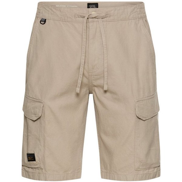 camel active Cargoshorts mit Kordelzug und mit Leinen
