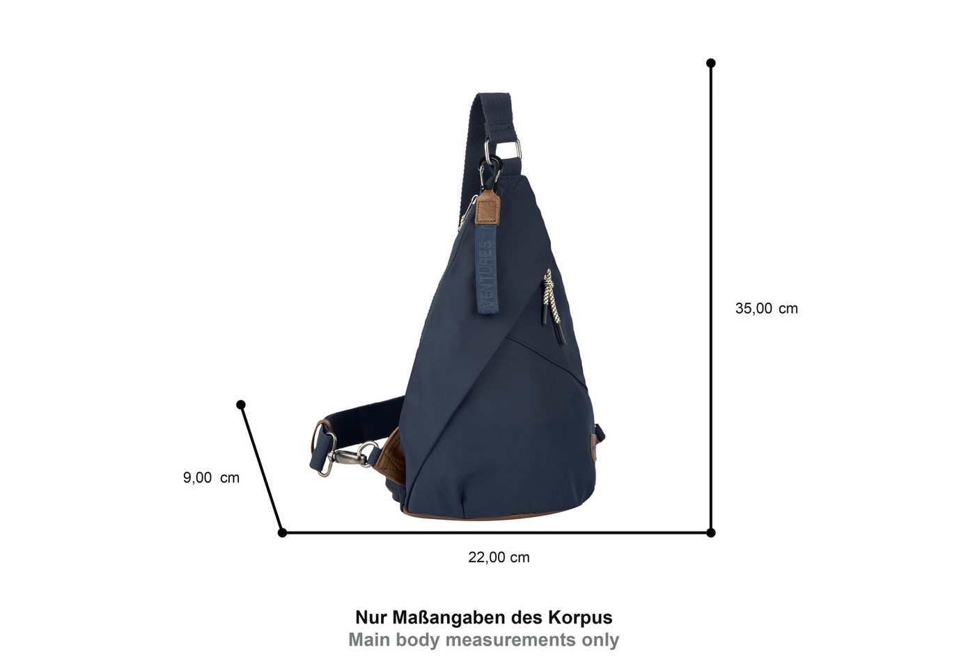 camel active Cityrucksack Aurum (2-tlg), Damen Freizeitrucksack, leicht & mit feinen Details – Bild 2 von 5