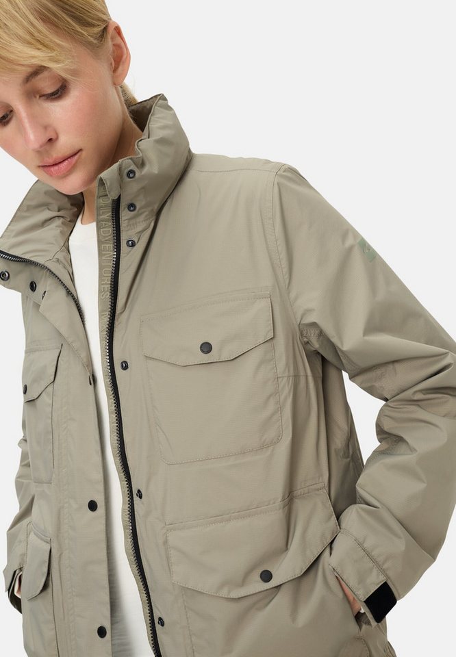 camel active Fieldjacket mit verstellbarer Kapuze Langarm – Bild 4 von 5
