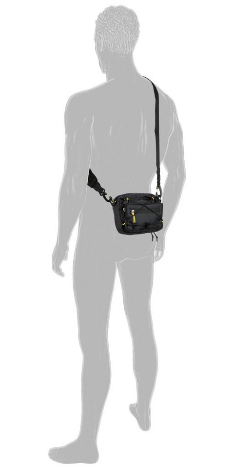 camel active Handtasche Shores (Set, 2-tlg., abnehmbare Reißverschlusstasche vorne), Ultraleicht mit sportiver Schnürung abnehmbare Pouch & Reflektdetails – Bild 2 von 4