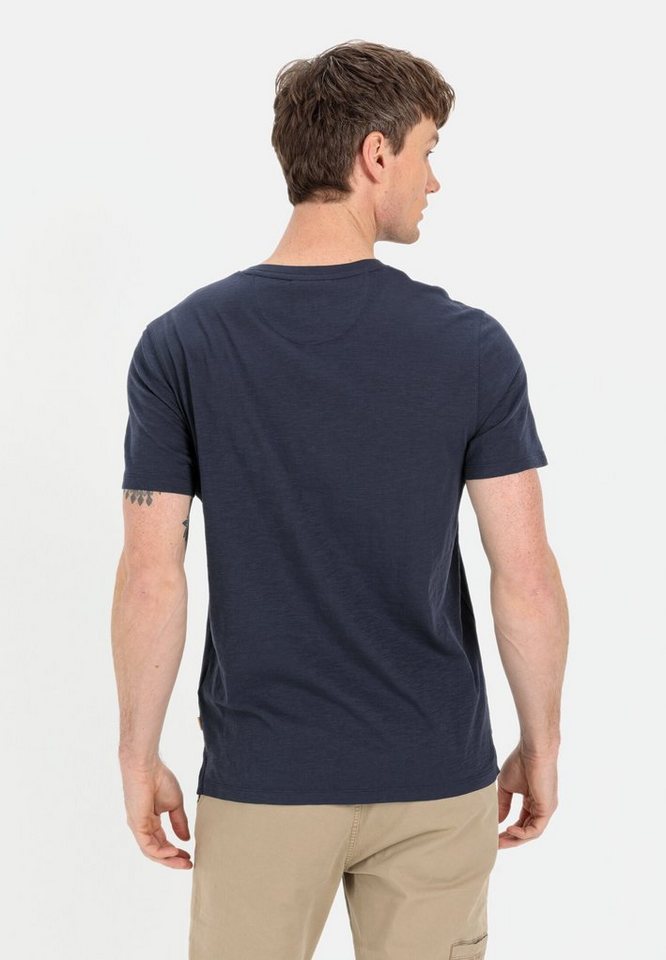 camel active Henleyshirt aus reiner Baumwolle Kurzarm – Bild 2 von 5
