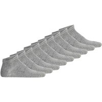 CAMEL ACTIVE camel active Herren Sneakersocken, 9er Pack - Basic Socken, Baumwolle, Größe 39-42 in Grau