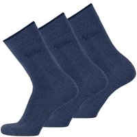 CAMEL ACTIVE camel active Herren Socken, 3er Pack - Basic Socken, Baumwolle, Größe 43-46 in Bunt