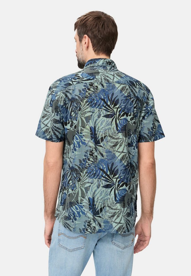 camel active Kurzarmhemd aus reiner Baumwolle Kurzarm Button-Down – Bild 2 von 5