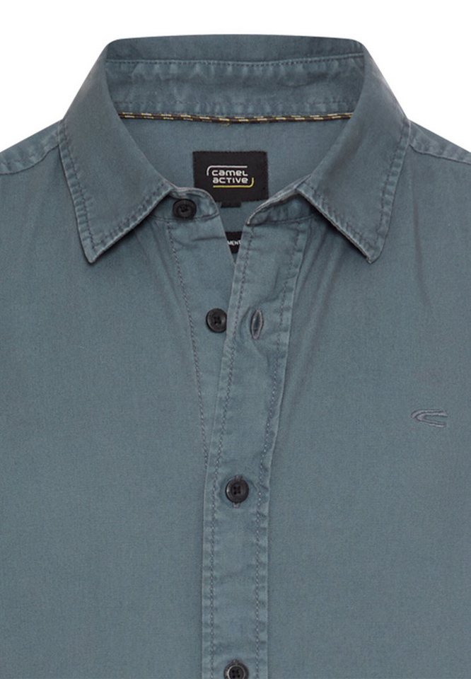 camel active Langarmhemd im Jeans-Look – Bild 3 von 4