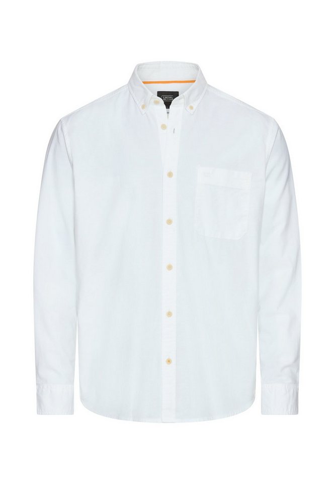 camel active Langarmhemd unifaben, mit Button-Down-Kragen – Bild 5 von 5