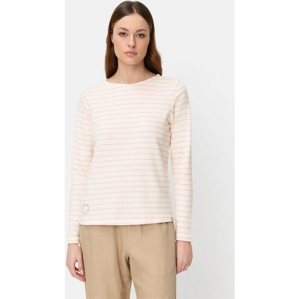 camel active Langarmshirt aus reiner Baumwolle Langarm