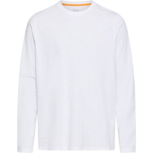 camel active Langarmshirt Longsleeve mit Stretch - unifarben