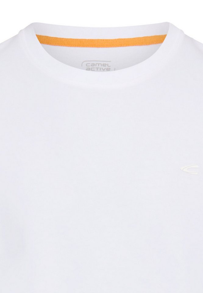 camel active Langarmshirt Longsleeve mit Stretch - unifarben – Bild 3 von 4