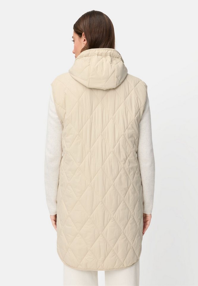 camel active Longweste mit Kapuze ärmellos Markenlabel – Bild 2 von 5
