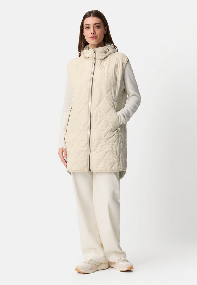 camel active Longweste mit Kapuze ärmellos Markenlabel – Bild 3 von 5
