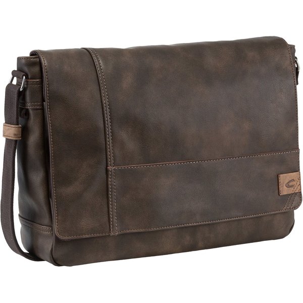 camel active Messenger Bag Laos, funktionaler Begleiter mit sportlichen Details ideal für den Alltag
