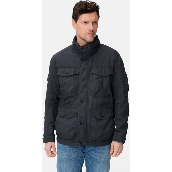 camel active Outdoorjacke mit Roll-up Kapuze Langarm