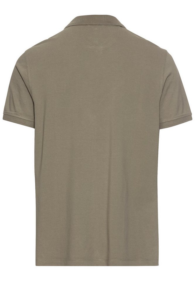 camel active Poloshirt normale Passform, Polokragen, 2-Knopf-Form, mit Logo-Stickerei – Bild 2 von 4