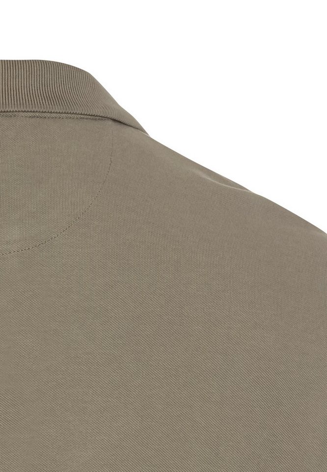 camel active Poloshirt normale Passform, Polokragen, 2-Knopf-Form, mit Logo-Stickerei – Bild 4 von 4